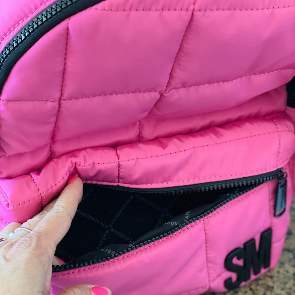 Pink Steve Madden Backpack - Picture 3 of 8